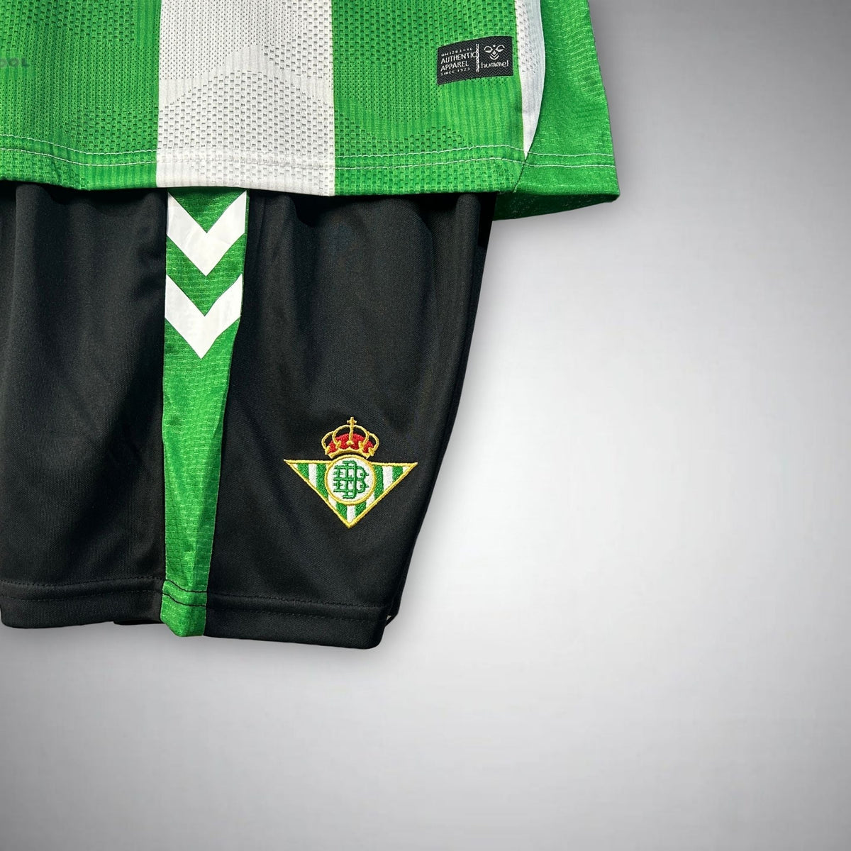 25/26 Real Betis Home Kids Size Kit from FootballPrestige.club - Premium Football Kits
