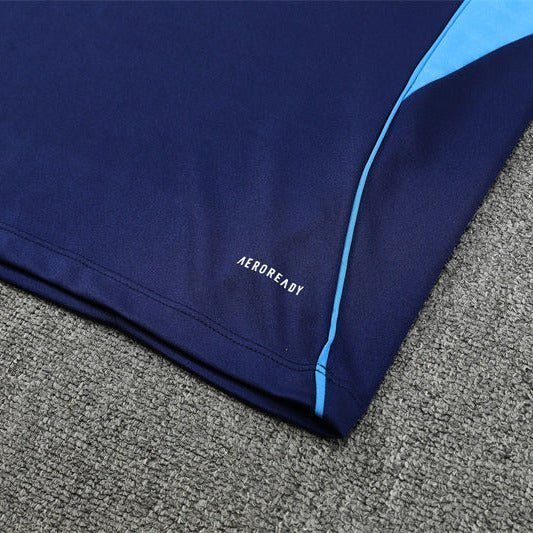 25/26 Real Madrid Training Blue Kids Size Tracksuit from FootballPrestige.club - Premium Football Kits