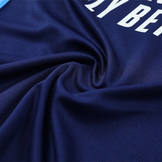 25/26 Real Madrid Training Blue Kids Size Tracksuit from FootballPrestige.club - Premium Football Kits
