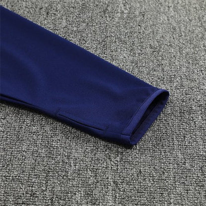 25/26 Real Madrid Training Blue Tracksuit from FootballPrestige.club - Premium Football Kits
