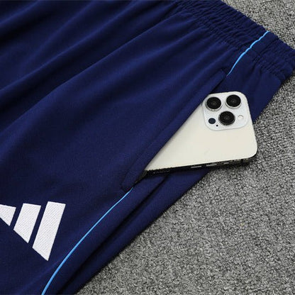 25/26 Real Madrid Training Blue Tracksuit from FootballPrestige.club - Premium Football Kits