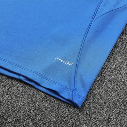 25/26 Real Madrid Training Light Blue Tracksuit from FootballPrestige.club - Premium Football Kits