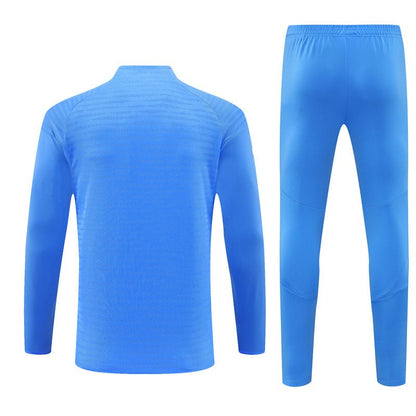 25/26 Real Madrid Training Light Blue Tracksuit from FootballPrestige.club - Premium Football Kits