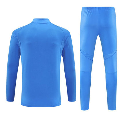 25/26 Real Madrid Training Light Blue Tracksuit from FootballPrestige.club - Premium Football Kits