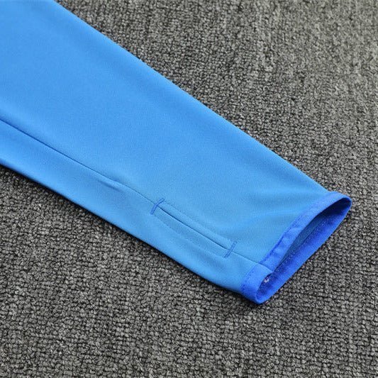 25/26 Real Madrid Training Light Blue Tracksuit from FootballPrestige.club - Premium Football Kits
