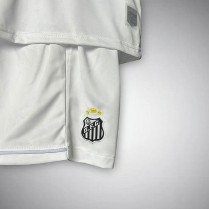 25/26 Santos FC Home Kids Size Kit from FootballPrestige.club - Premium Football Kits