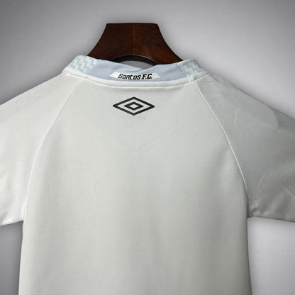 25/26 Santos FC Home Kids Size Kit from FootballPrestige.club - Premium Football Kits