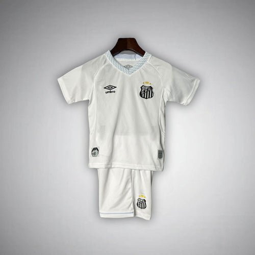 25/26 Santos FC Home Kids Size Kit from FootballPrestige.club - Premium Football Kits