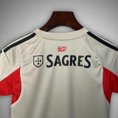 25/26 SL Benfica Away Kids Size Kit from FootballPrestige.club - Premium Football Kits
