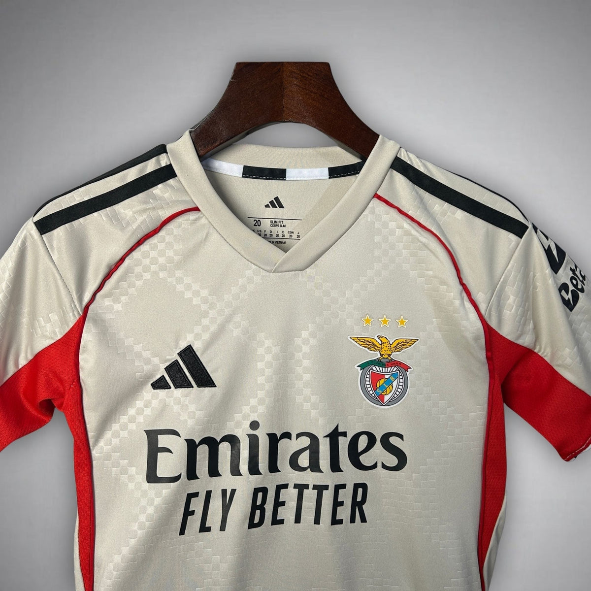 25/26 SL Benfica Away Kids Size Kit from FootballPrestige.club - Premium Football Kits