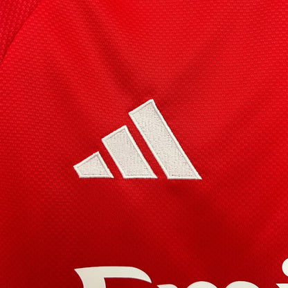 25/26 SL Benfica Home Long Sleeve Kit from FootballPrestige.club - Premium Football Kits