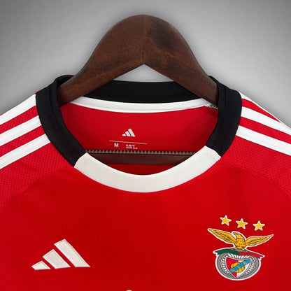 25/26 SL Benfica Home Long Sleeve Kit from FootballPrestige.club - Premium Football Kits