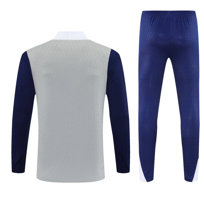 25/26 Tottenham Hotspur Grey Tracksuit from FootballPrestige.club - Premium Football Kits