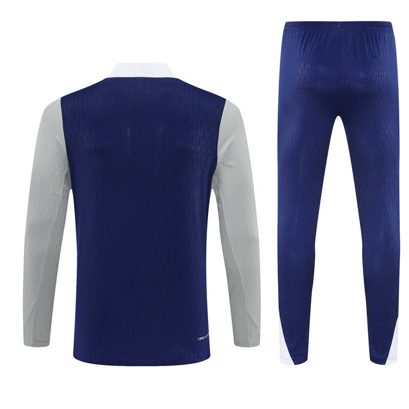 25/26 Tottenham Training Blue Tracksuit from FootballPrestige.club - Premium Football Kits