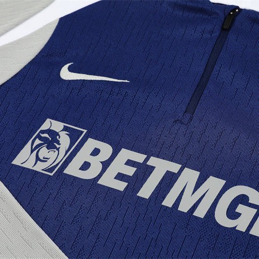 25/26 Tottenham Training Blue Tracksuit from FootballPrestige.club - Premium Football Kits