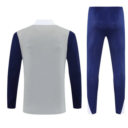 25/26 Tottenham Training Grey Kids Size Tracksuit from FootballPrestige.club - Premium Football Kits