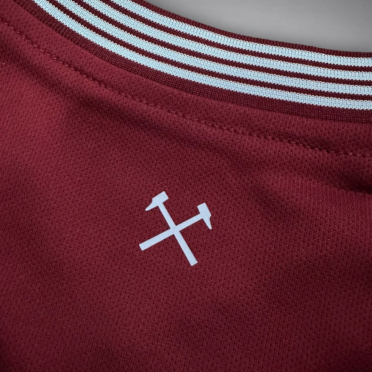 25/26 West Ham United Home Kit from FootballPrestige.club - Premium Football Kits