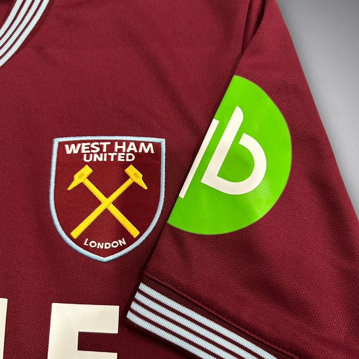 25/26 West Ham United Home Kit from FootballPrestige.club - Premium Football Kits