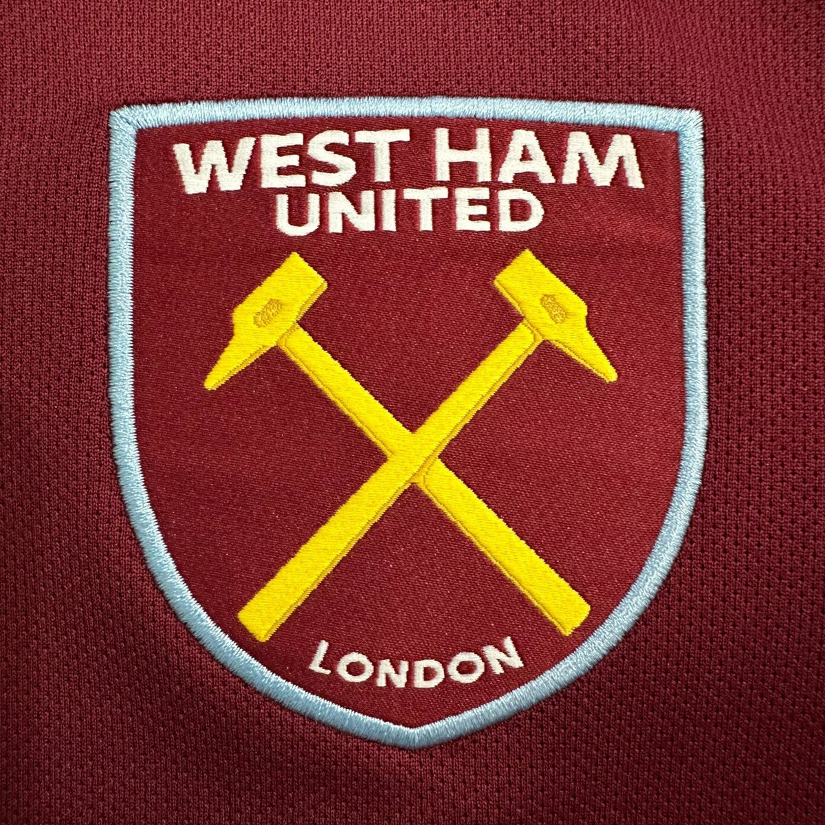 25/26 West Ham United Home Kit from FootballPrestige.club - Premium Football Kits