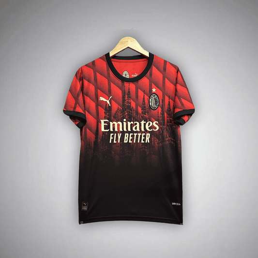 AC Milan "Cathedral" Premium Kit from FootballPrestige.club - Premium Football Kits