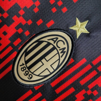 AC Milan "Milanese Mosaic" Premium Kit from FootballPrestige.club - Premium Football Kits
