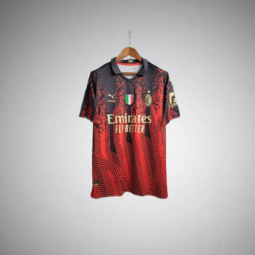 AC Milan "Milanese Mosaic" Premium Kit from FootballPrestige.club - Premium Football Kits