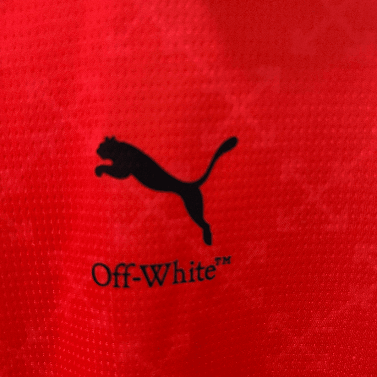 AC Milan x Off-White Premium Kids Size Kit from FootballPrestige.club - Premium Football Kits