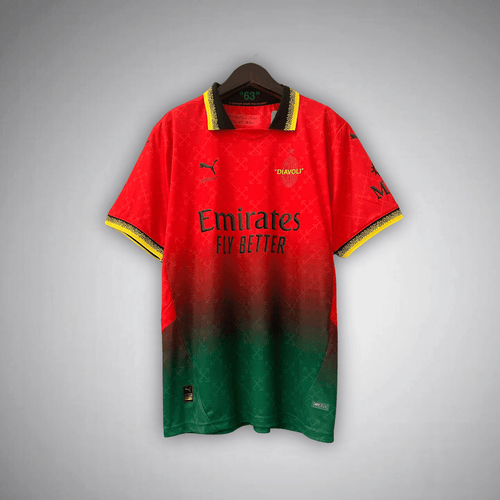 AC Milan x Off-White Premium Kit from FootballPrestige.club - Premium Football Kits