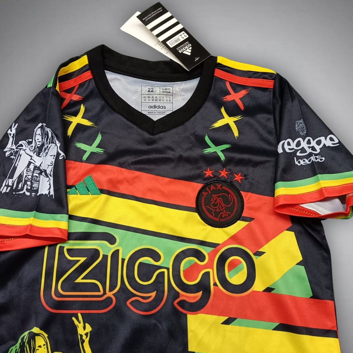 Ajax "Reggaeton" Premium Kids Size Kit from FootballPrestige.club - Premium Football Kits