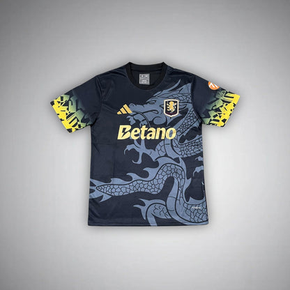 Aston Villa "The Firecrest" Premium Kit from FootballPrestige.club - Premium Football Kits