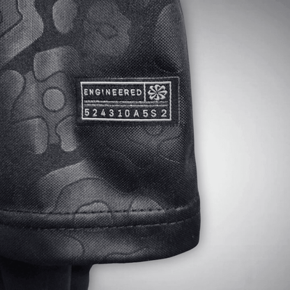 Brazil "Black Leopard" Premium Kids Size Kit from FootballPrestige.club - Premium Football Kits