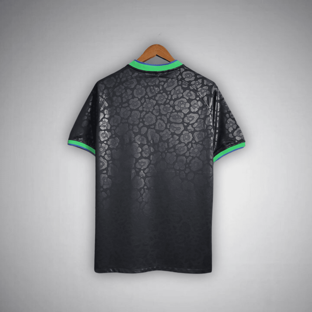 Brazil "Black Leopard" Premium Kit from FootballPrestige.club - Premium Football Kits