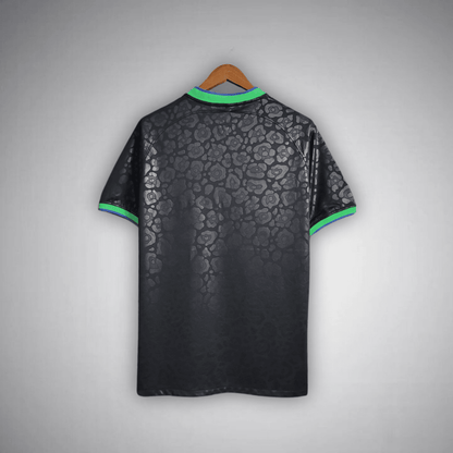 Brazil "Black Leopard" Premium Kit from FootballPrestige.club - Premium Football Kits