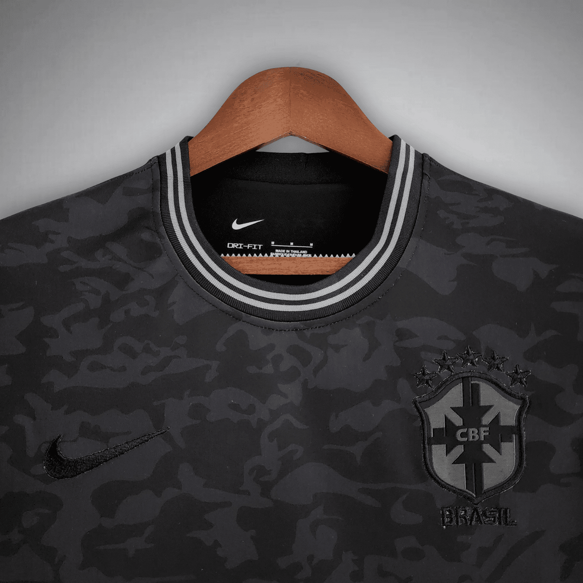 Brazil "Blackout" Premium Kit from FootballPrestige.club - Premium Football Kits