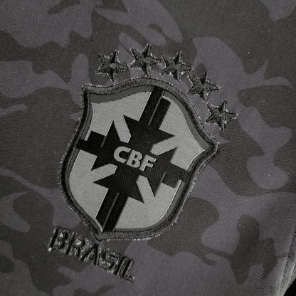Brazil "Blackout" Premium Kit from FootballPrestige.club - Premium Football Kits