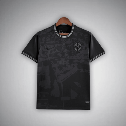 Brazil "Blackout" Premium Kit from FootballPrestige.club - Premium Football Kits