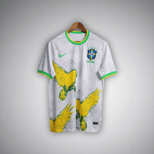Brazil "Canarinho Flight" Premium Kit from FootballPrestige.club - Premium Football Kits