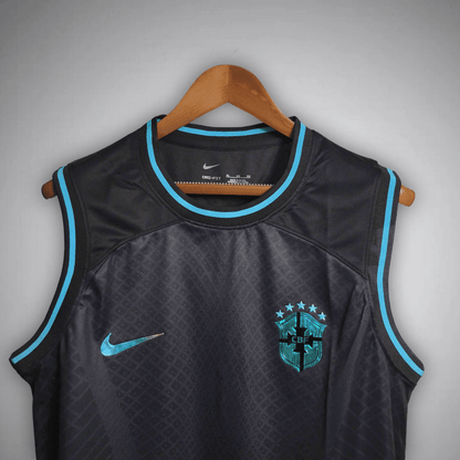 Brazil "Emerald Nights" Premium Tank Top from FootballPrestige.club - Premium Football Kits