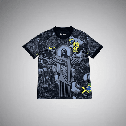 Brazil "Jesus" Premium Kit from FootballPrestige.club - Premium Football Kits