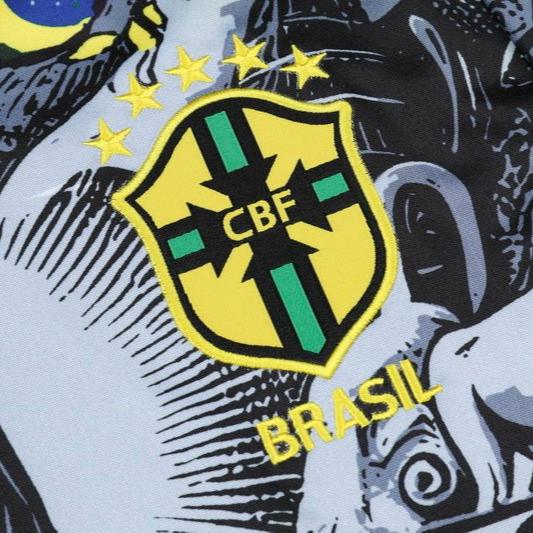 Brazil "Jesus" Premium Tracksuit from FootballPrestige.club - Premium Football Kits