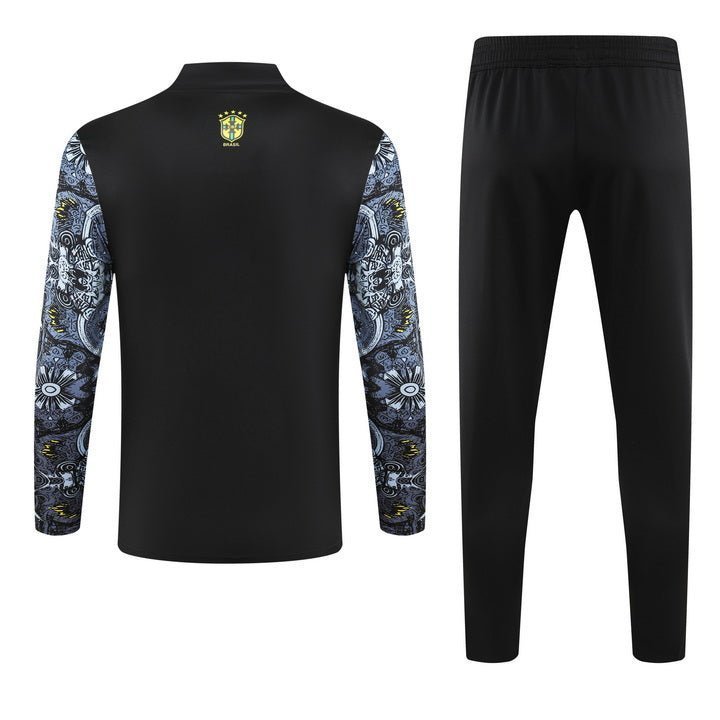 Brazil "Jesus" Premium Tracksuit from FootballPrestige.club - Premium Football Kits