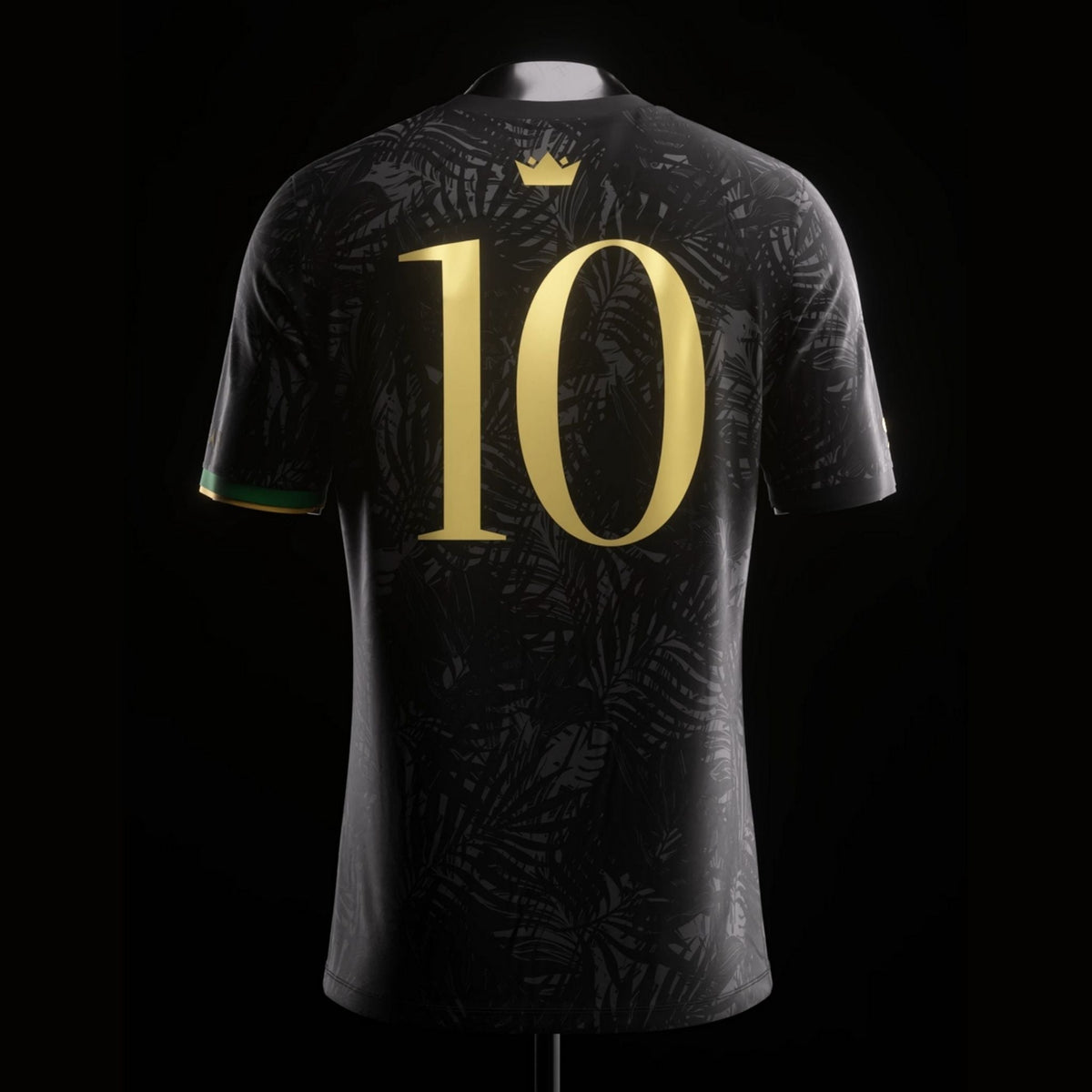Brazil "The Prince" Premium Black Kit from FootballPrestige.club - Premium Football Kits