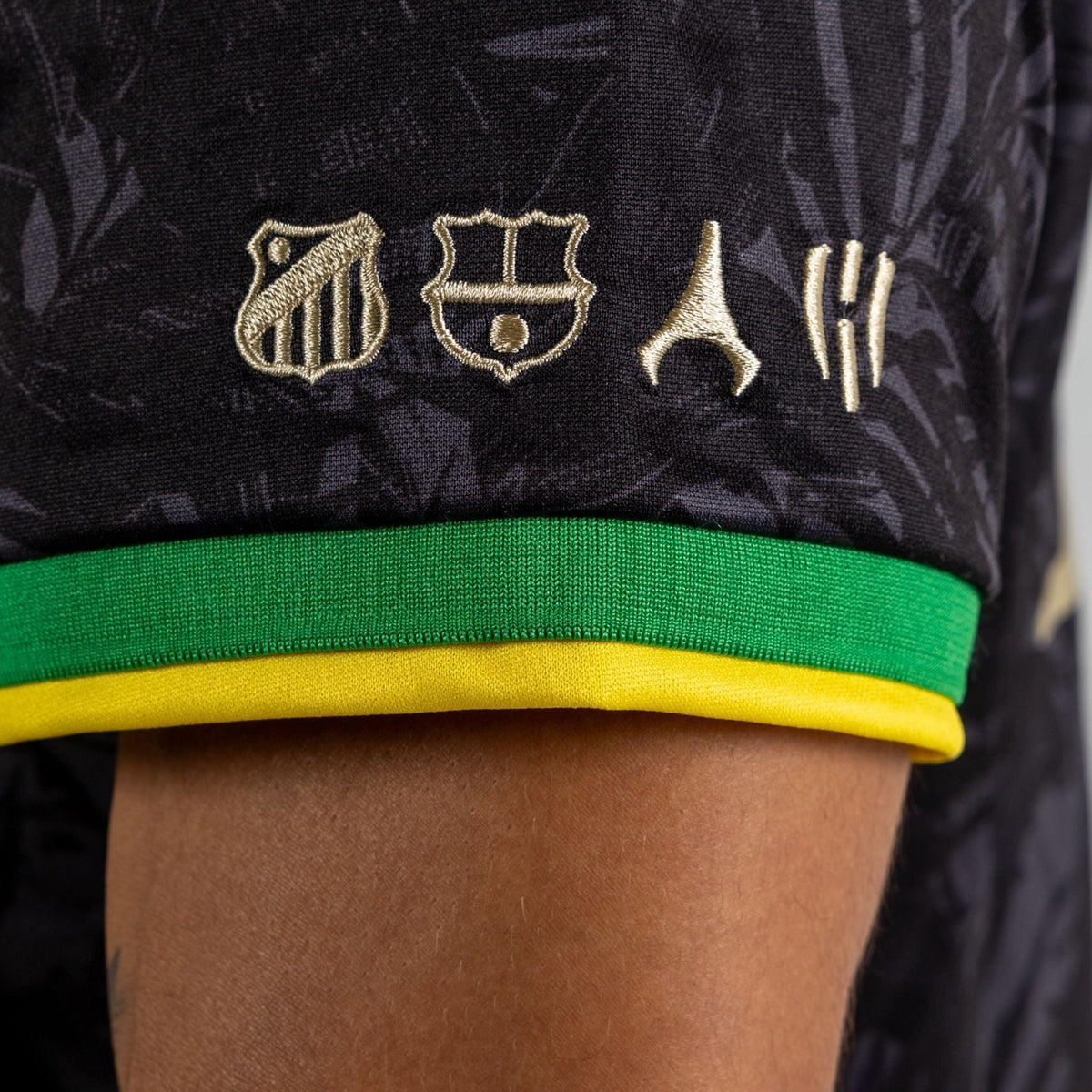 Brazil "The Prince" Premium Black Kit from FootballPrestige.club - Premium Football Kits