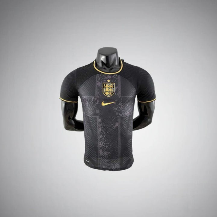 England "Midnight Gold" Premium Kit from FootballPrestige.club - Premium Football Kits