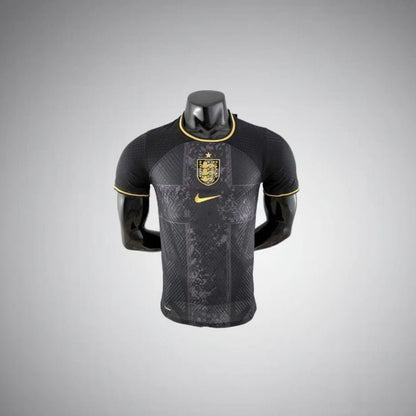 England "Midnight Gold" Premium Kit from FootballPrestige.club - Premium Football Kits