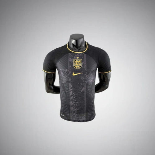 England "Midnight Gold" Premium Kit from FootballPrestige.club - Premium Football Kits