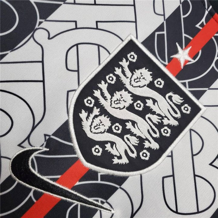 England "Regal Runic" Premium Kit by Burberry from FootballPrestige.club - Premium Football Kits