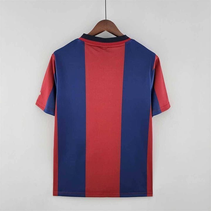 FC Barcelona 1998-1999 Retro Home Kit from FootballPrestige.club - Premium Football Kits