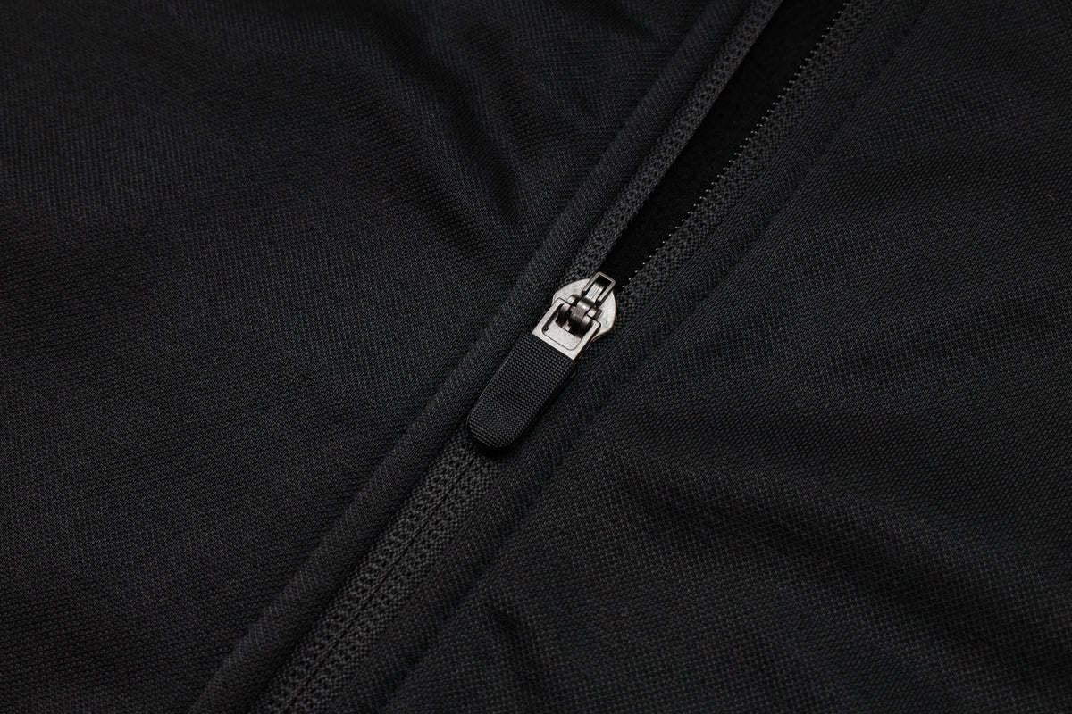 FC Barcelona Black Premium Tracksuit from FootballPrestige.club - Premium Football Kits