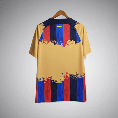 FC Barcelona "Catalan Pixel Fade" Premium Kit from FootballPrestige.club - Premium Football Kits